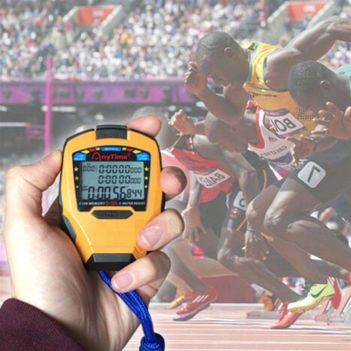 .D308 Profesyonel 100 Lap Hafızalı Kronometre TÜM ÖLÇÜM CİHAZLARIOLCUMCİHAZFİYAT zoofarm