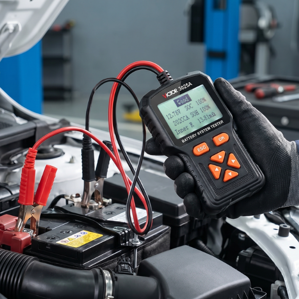 VICTOR 3025A Dijital Akü Test Cihazı | 12V / 24V Elektrik Ölçüm Cihazlarıbrand> zoofarm