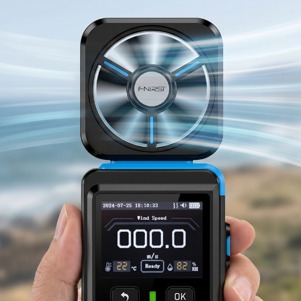 FNIRSI FAM-02 Rüzgar Hızı Sıcaklık ve Nem Ölçer Anemometre Rüzgar Hızı Ölçerbrand> zoofarm