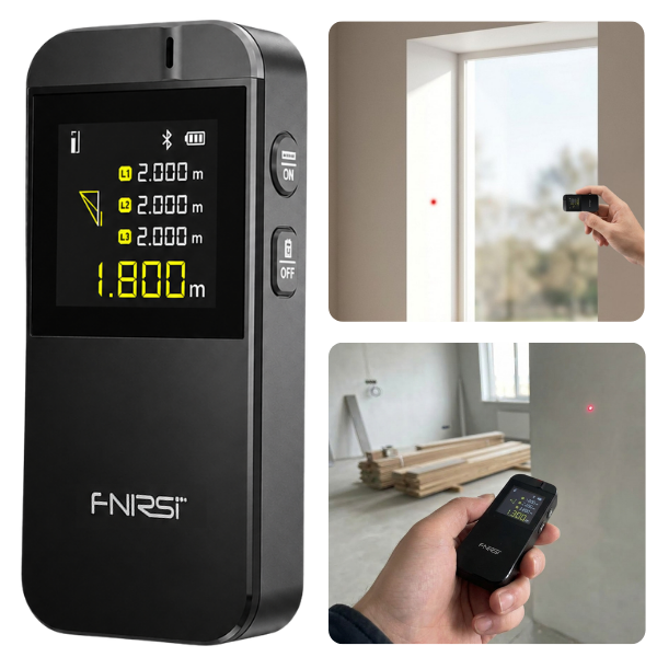 FNIRSI IR40 Mini Lazermetre Mesafe Ölçer 40 m | Akıllı Telefon Uyumlu Lazermetrebrand> zoofarm