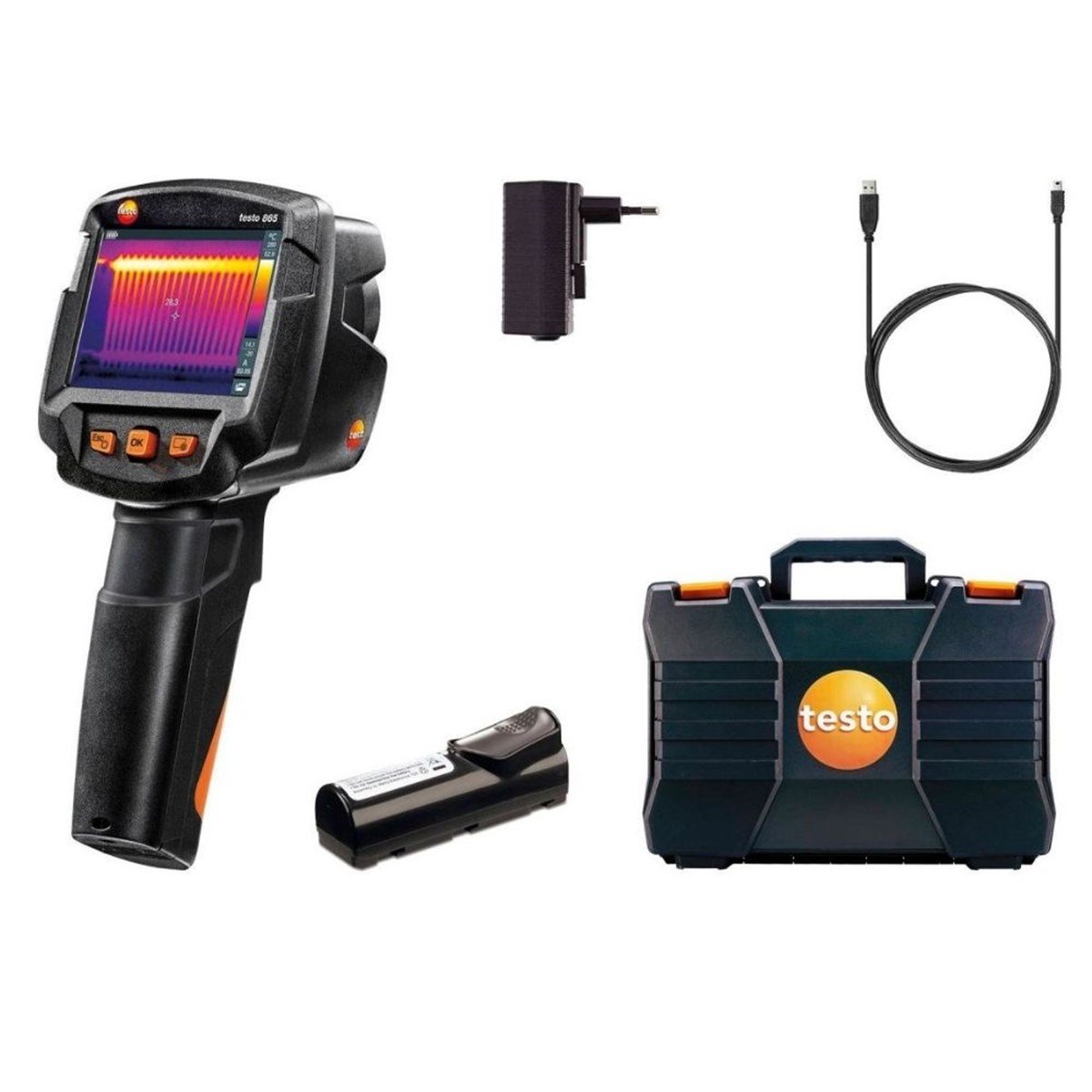 .Testo 865 Termal Kamera Sıcaklık ve Su Kaçağı Tespit Cihazı (Çantalı) TÜM ÖLÇÜM CİHAZLARIOLCUMCİHAZFİYAT zoofarm