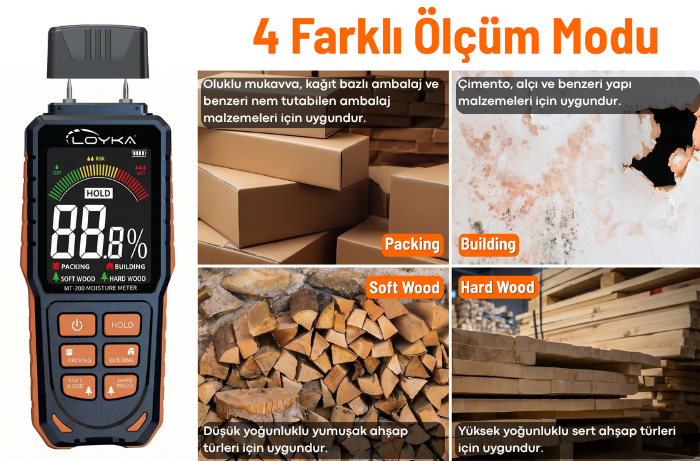 MT-200 İğne Problu Nem Ölçer | Ahşap, Karton, Yapı Malzemeleri Nem Ölçer Ahşap ve Beton Nem Ölçerlerbrand> zoofarm