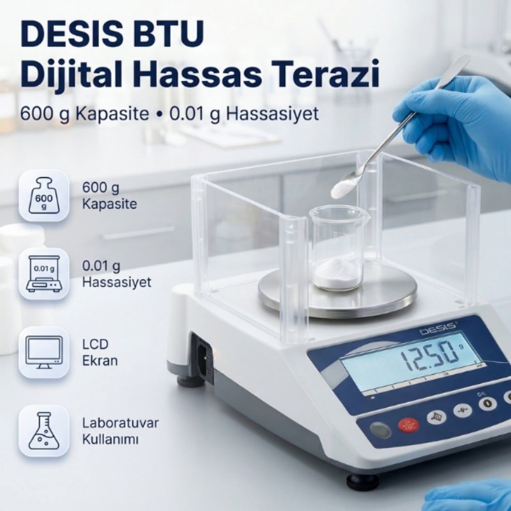 Desis BTU Dijital Hassas Terazi 600GR | 0.01GR Hassas Terazi Çeşitleribrand> zoofarm