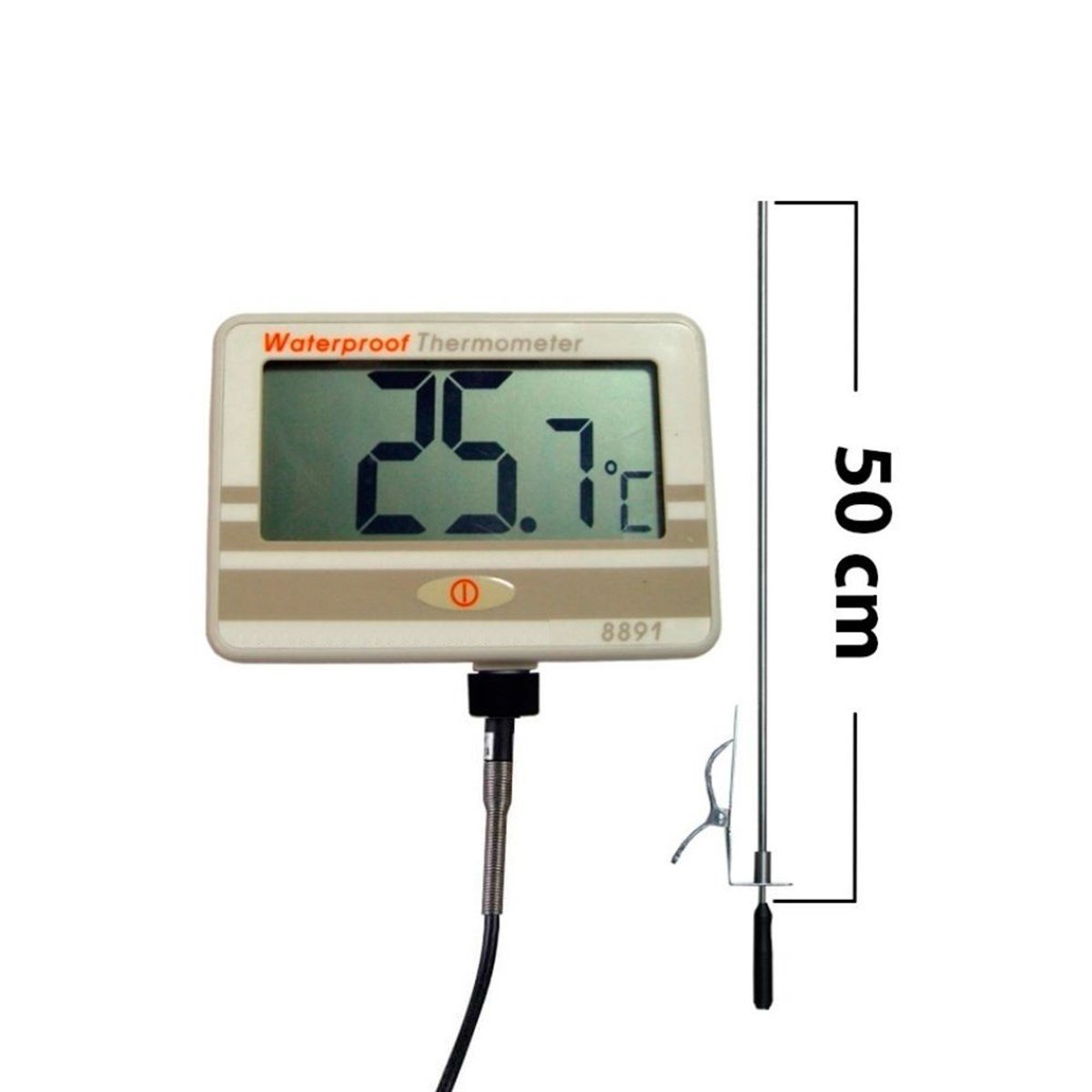 .AZ 8891 (50CM) Problu Dijital Termometre TÜM ÖLÇÜM CİHAZLARIOLCUMCİHAZFİYAT zoofarm