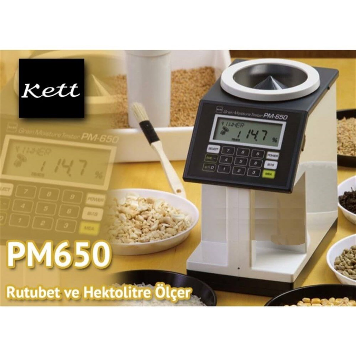 .PM 650 Rutubet ve Hektolitre Ölçüm Cihazı TÜM ÖLÇÜM CİHAZLARIOLCUMCİHAZFİYAT zoofarm