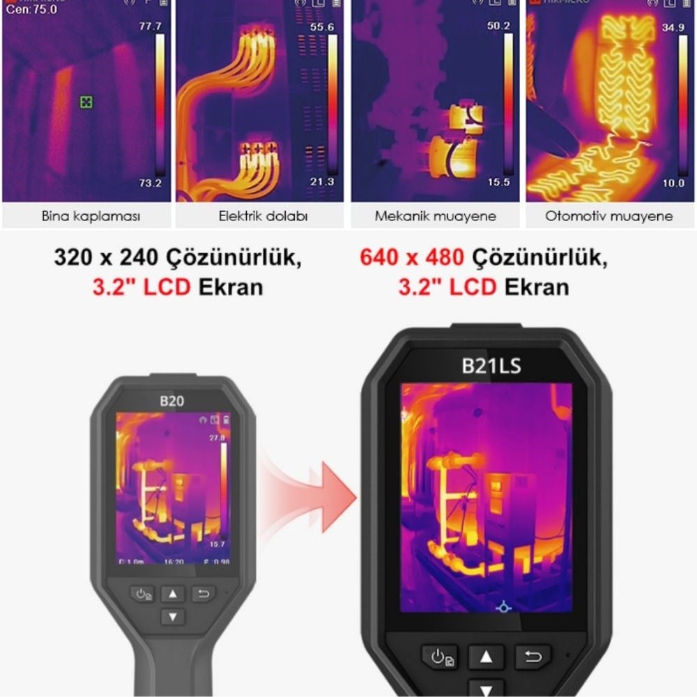 HIKMICRO B21LS El Tipi Termal Kamera Termal Kamerabrand> zoofarm