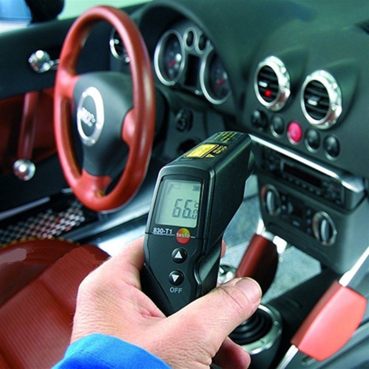 .Testo 830-T1 Kızılötesi Lazer Termometre TÜM ÖLÇÜM CİHAZLARIOLCUMCİHAZFİYAT zoofarm