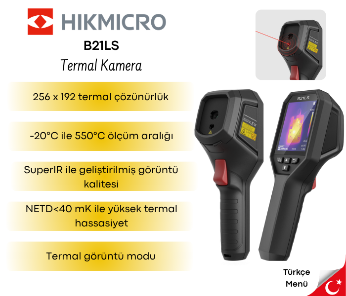 HIKMICRO B21LS El Tipi Termal Kamera Termal Kamerabrand> zoofarm