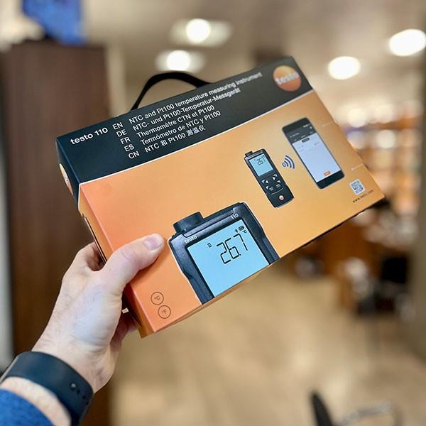 .Testo 110 Tek Kanallı NTC ve PT100 Prob Okuyucu ENJEKTÖRbrand> zoofarm