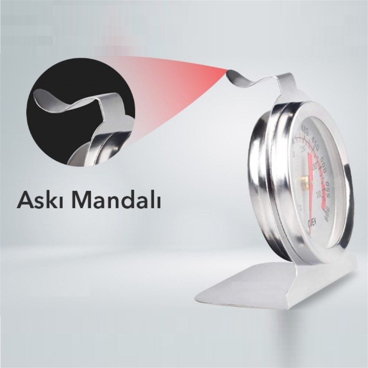 .OEM OVT01 Metal Fırın Termometresi 300°C TERMOMETRE ÇEŞİTLERİ VE EKİPMANLARIOEM zoofarm