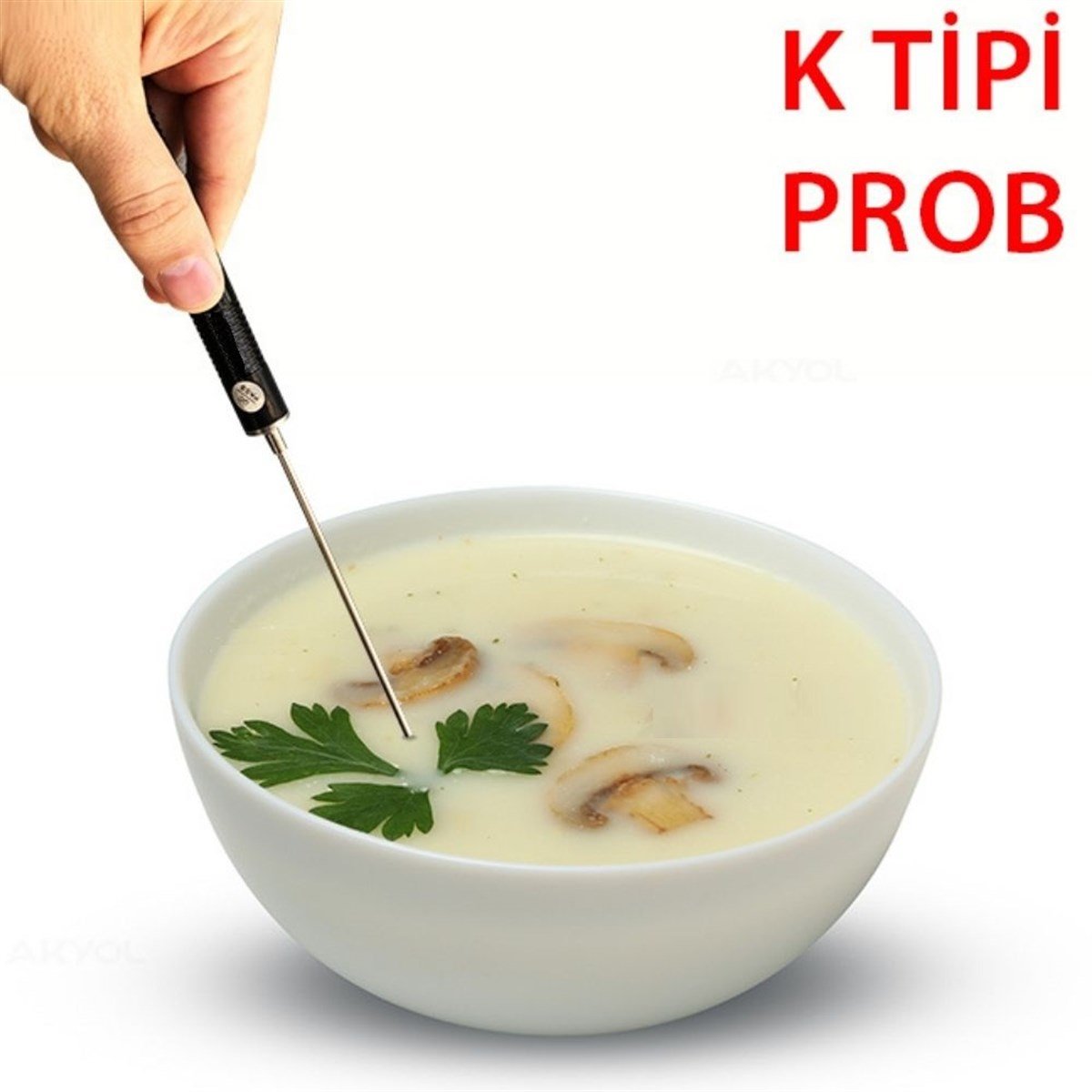.NR 81530B K Tipi Düz Uçlu Sıcaklık Ölçer Prob -50°C +500°C ÇİFTLİK YARDIMCI EKİPMANLARIOLCUMCİHAZFİYAT zoofarm