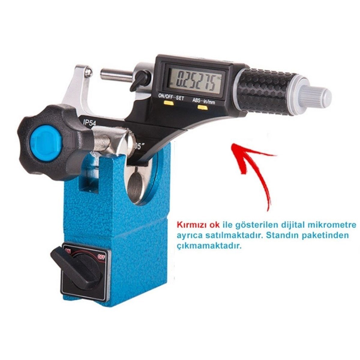 .Dasqua 7111-1000 Mikrometre Standı MİKROMETRE CİHAZLARIDASQUA zoofarm