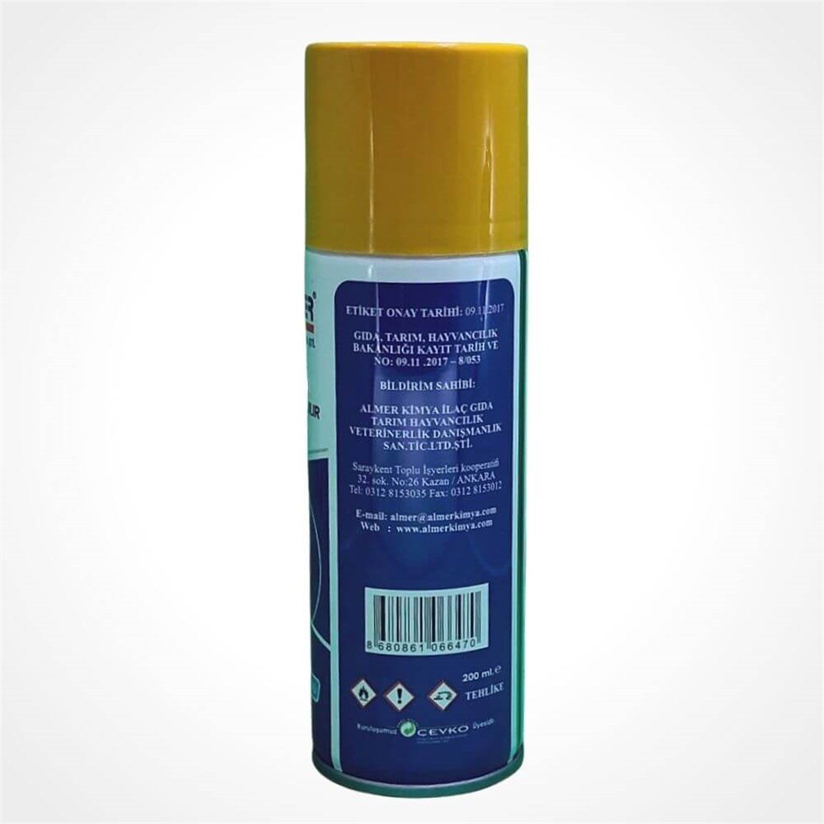 BLUE-VET SPREY BOVİDES | zoofarm.com.tr DERDOX SPREY DERİ BAKIM SPREYİ 200 ML MAJİSTRAL ÜRÜNLERALMER zoofarm