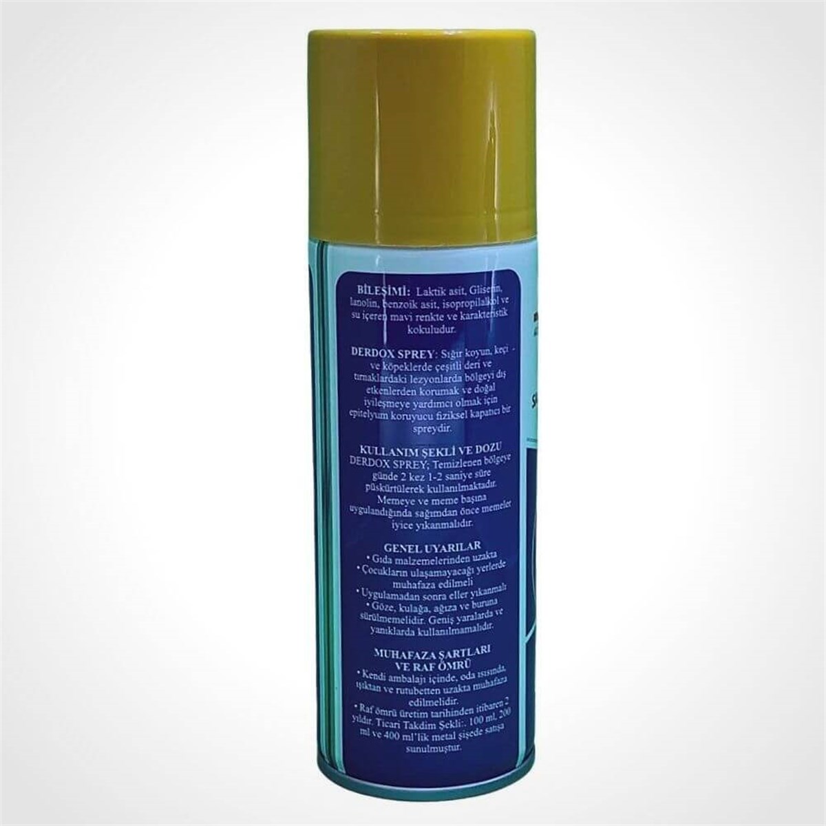 BLUE-VET SPREY BOVİDES | zoofarm.com.tr DERDOX SPREY DERİ BAKIM SPREYİ 200 ML MAJİSTRAL ÜRÜNLERALMER zoofarm