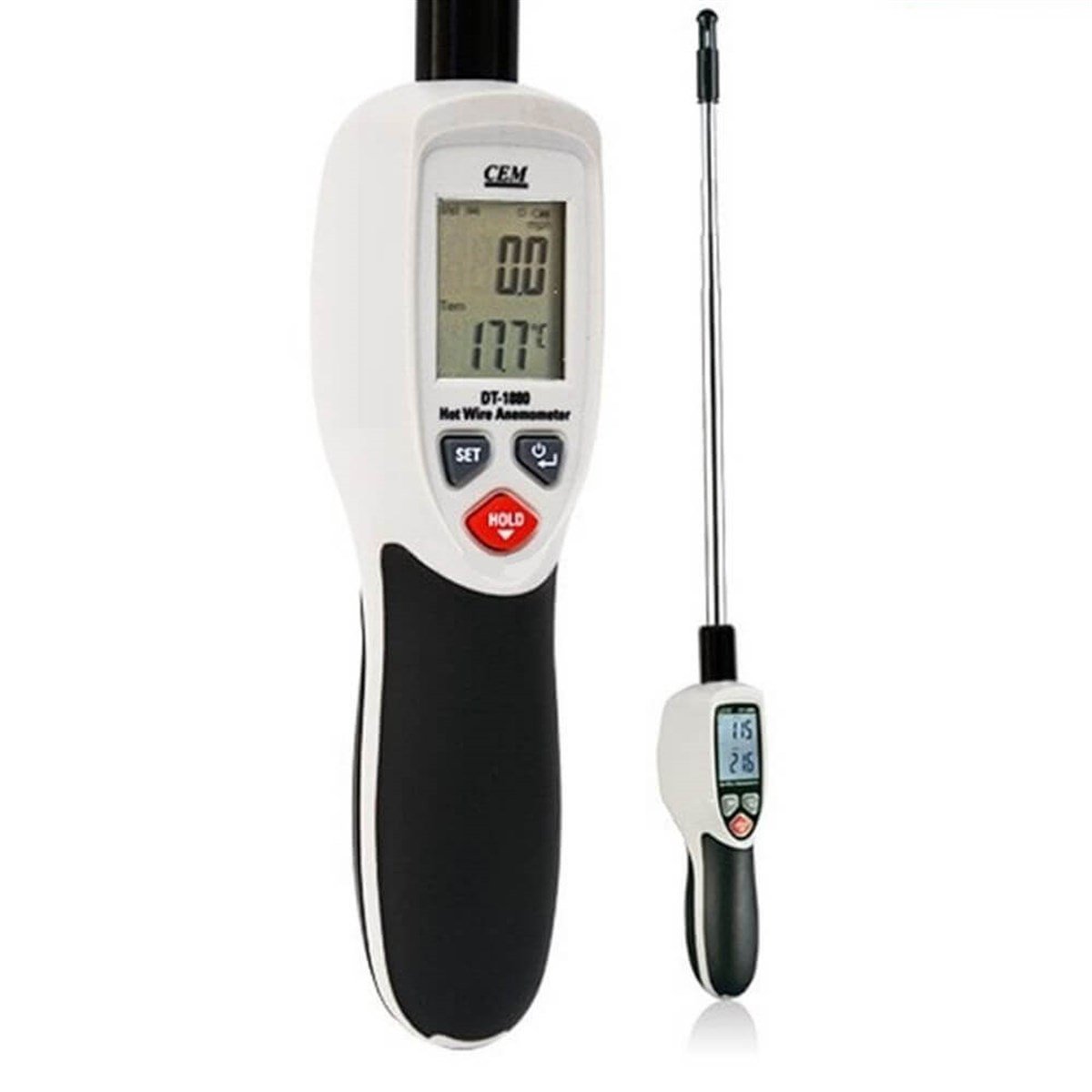CEM DT 1880 Teleskobik Problu Kızgın Tel Hava Hızı ve Sıcaklık Ölçer Anemometre (Kayıt Özellikli) | zoofarm.com.trCEM DT 1880 Teleskobik Problu Kızgın Tel Hava Hızı ve Sıcaklık Ölçer Anemometre (Kayıt Özellikli) TÜM ÖLÇÜM CİHAZLARICem zoofarm
