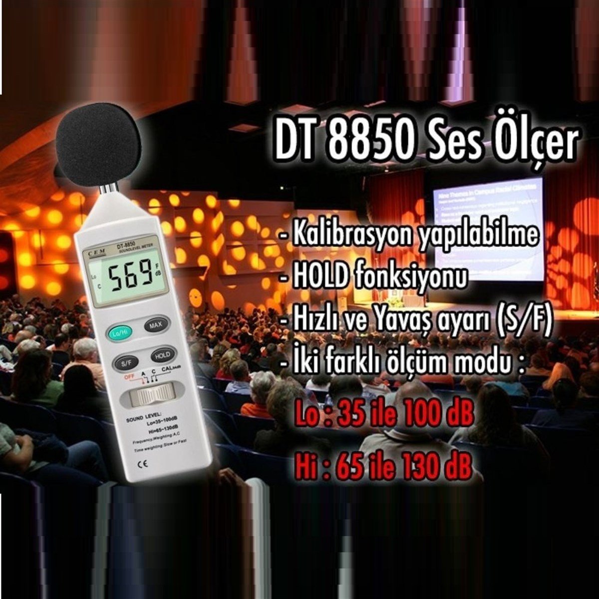 CEM DT-8850 Gürültü ve Ses Ölçüm Cihazı | zoofarm.com.trCEM DT-8850 Gürültü ve Ses Ölçüm Cihazı TÜM ÖLÇÜM CİHAZLARICem zoofarm