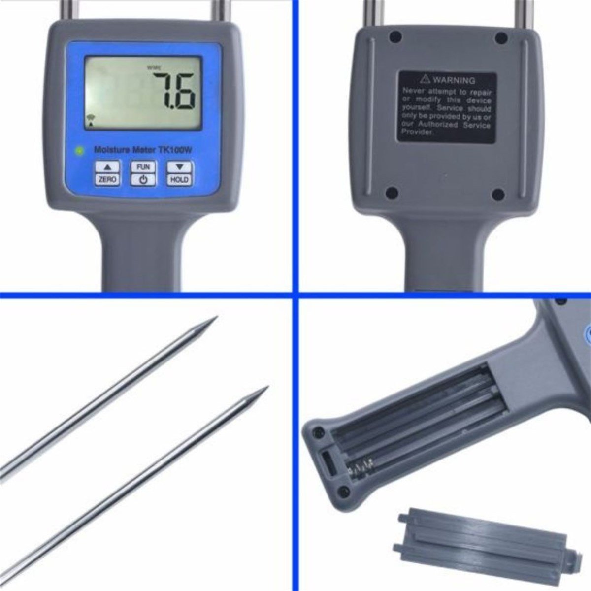 ÇİFT PROBLU SAMAN NEM ÖLÇER TK100-W | zoofarm.com.trZTK-100W AHŞAP VE TALAŞ NEM ÖLÇÜM CİHAZI TALAŞ NEM ÖLÇER FEED CRUSHING MACHINE AND MEASUREMENT DEVICESLOYKA zoofarm