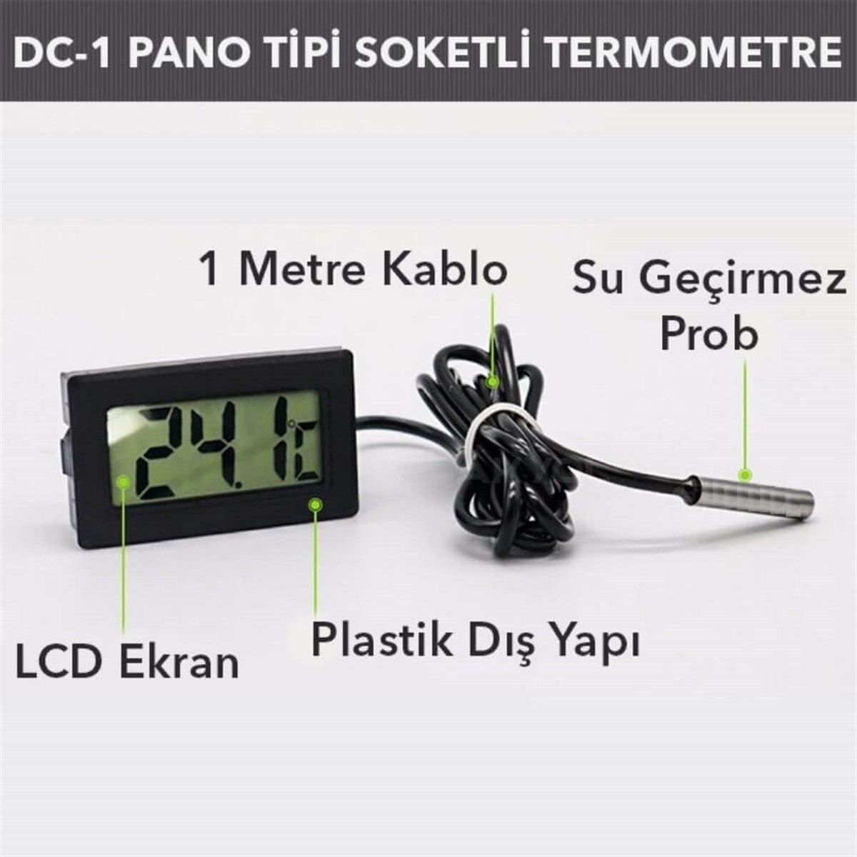 DC-1 Pano Tipi Soketli Termometre (5' li Paket) | zoofarm.com.trDC-1 Pano Tipi Soketli Termometre (5' li Paket) TÜM ÖLÇÜM CİHAZLARILOYKA zoofarm