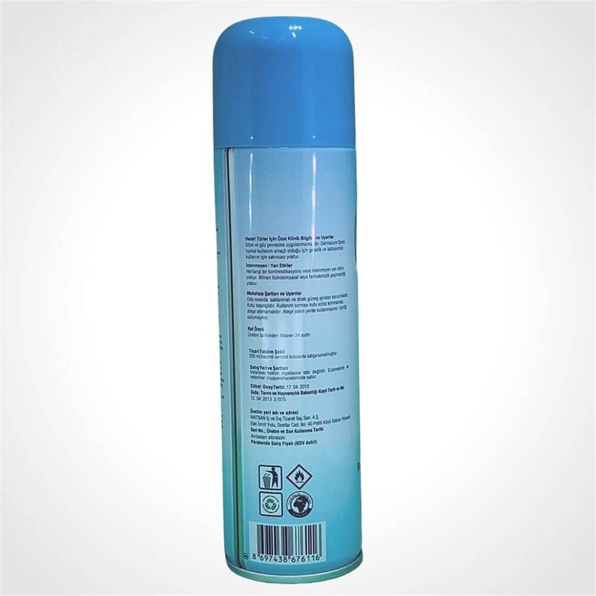 DERMACURE SPREY 200 ML | zoofarm.com.tr DERMACURE SPREY 200 ML MAJİSTRAL ÜRÜNLERBOVİDES zoofarm