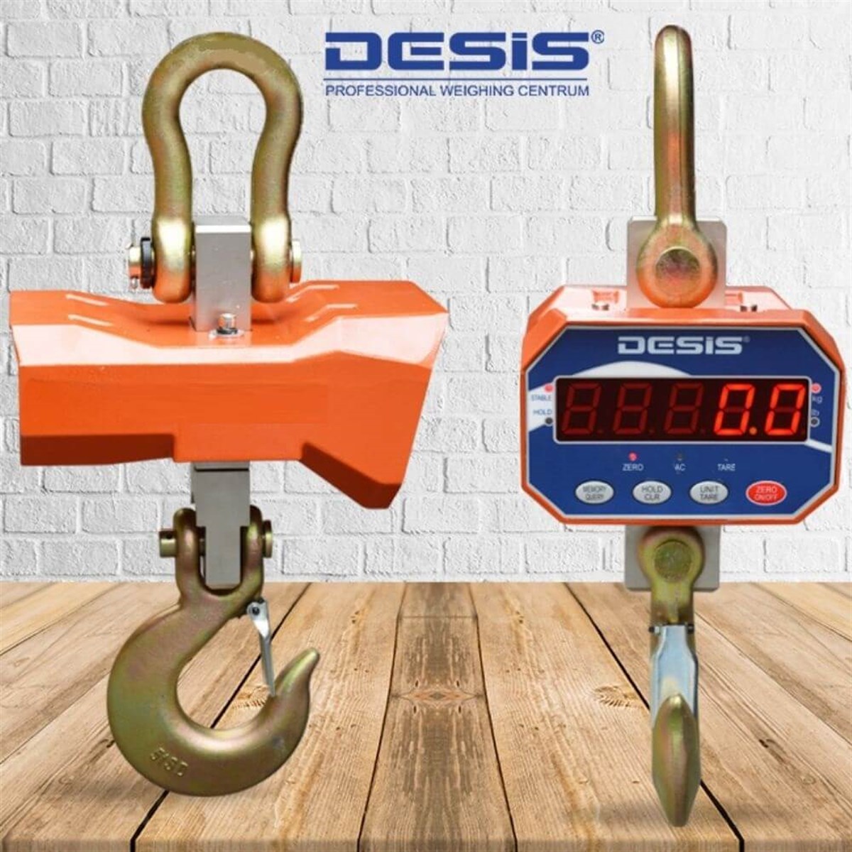 Desis OCS-A Dijital Vinç Baskülü - Hassasiyet:1 kg. Max: 3 ton. | zoofarm.com.trDesis OCS-A Dijital Vinç Baskülü - Hassasiyet:1 kg. Max: 3 ton. TÜM ÖLÇÜM CİHAZLARIDESİS zoofarm