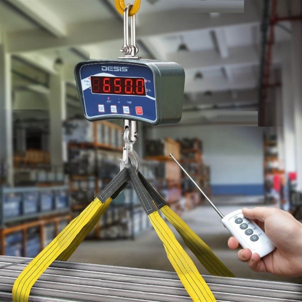 Desis OCS-B Dijital Vinç Baskülü - Hassasiyet: 0,5 kg. Max: 1000 kg. | zoofarm.com.trDesis OCS-B Dijital Vinç Baskülü - Hassasiyet: 0,5 kg. Max: 1000 kg. TÜM ÖLÇÜM CİHAZLARIDESİS zoofarm