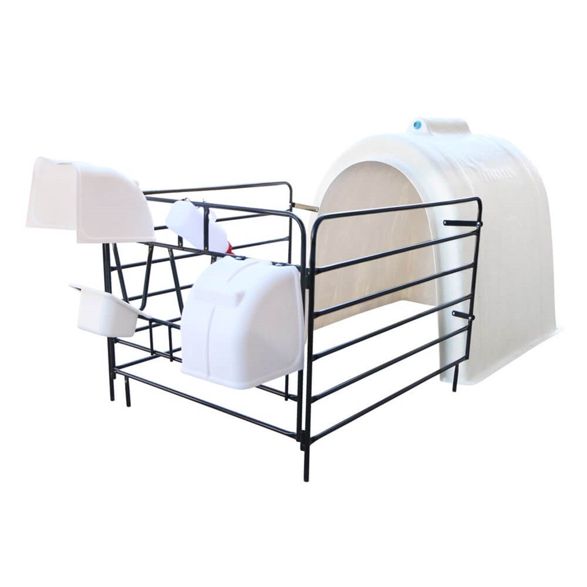 FİBER BUZAĞI KULÜBESİ TAKIMI (kulübe+çit+gölgelik+yemlik) | zoofarm.com.tr FİBER BUZAĞI KULÜBESİ TAKIMI (kulübe+çit+gölgelik+yemlik) BUZAĞI KULUBELERİFİBERFEN zoofarm