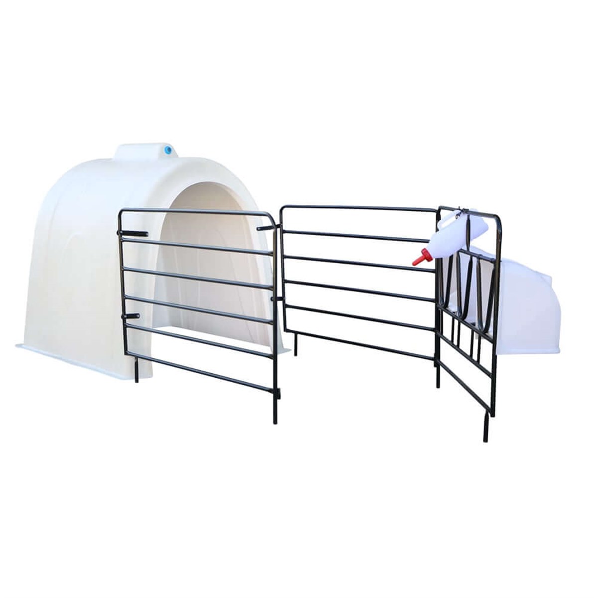 FİBER BUZAĞI KULÜBESİ TAKIMI (kulübe+çit+gölgelik+yemlik) | zoofarm.com.tr FİBER BUZAĞI KULÜBESİ TAKIMI (kulübe+çit+gölgelik+yemlik) BUZAĞI KULUBELERİFİBERFEN zoofarm