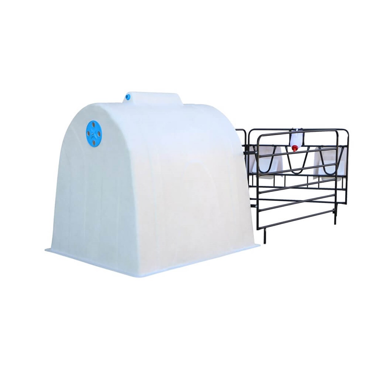 FİBER BUZAĞI KULÜBESİ TAKIMI (kulübe+çit+gölgelik+yemlik) | zoofarm.com.tr FİBER BUZAĞI KULÜBESİ TAKIMI (kulübe+çit+gölgelik+yemlik) BUZAĞI KULUBELERİFİBERFEN zoofarm