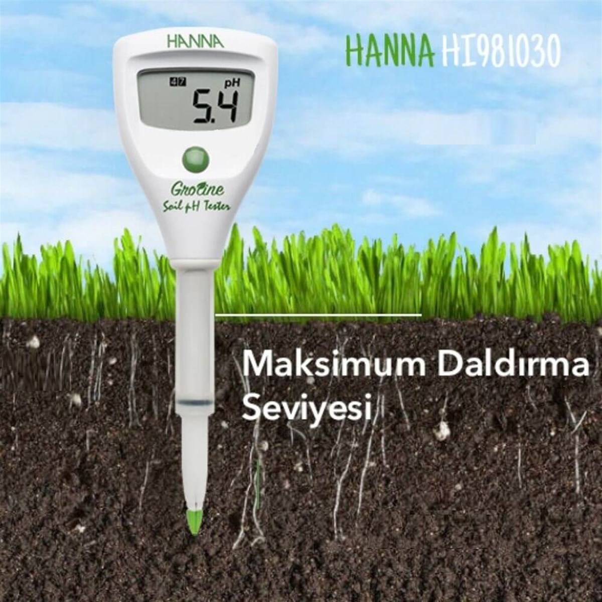 Hanna HI 981030 GroLine Toprak pH Test Cihazı | zoofarm.com.trHanna HI 981030 GroLine Toprak pH Test Cihazı TÜM ÖLÇÜM CİHAZLARIHANNA zoofarm