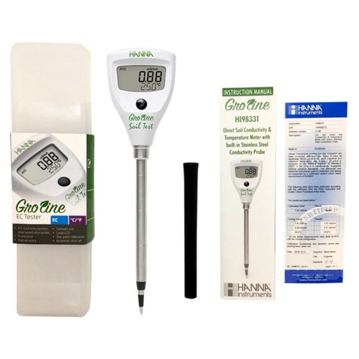 Hanna HI 98331 GroLine Toprak EC ve Sıcaklık Test Cihazı | zoofarm.com.trHanna HI 98331 GroLine Toprak EC ve Sıcaklık Test Cihazı TÜM ÖLÇÜM CİHAZLARIHANNA zoofarm