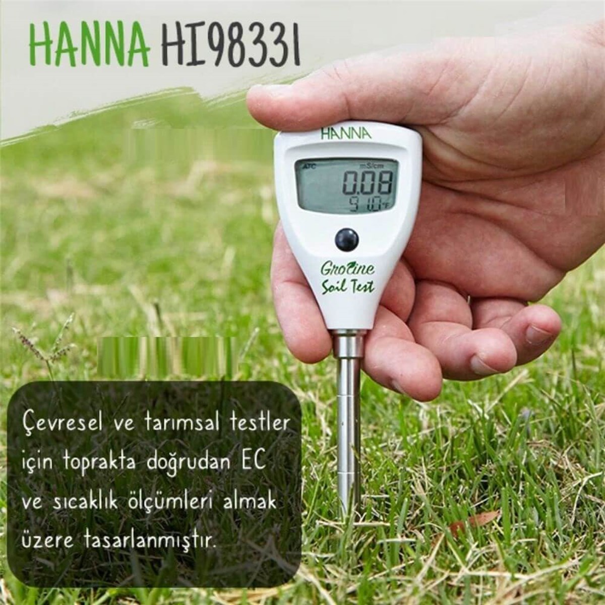 Hanna HI 98331 GroLine Toprak EC ve Sıcaklık Test Cihazı | zoofarm.com.trHanna HI 98331 GroLine Toprak EC ve Sıcaklık Test Cihazı TÜM ÖLÇÜM CİHAZLARIHANNA zoofarm