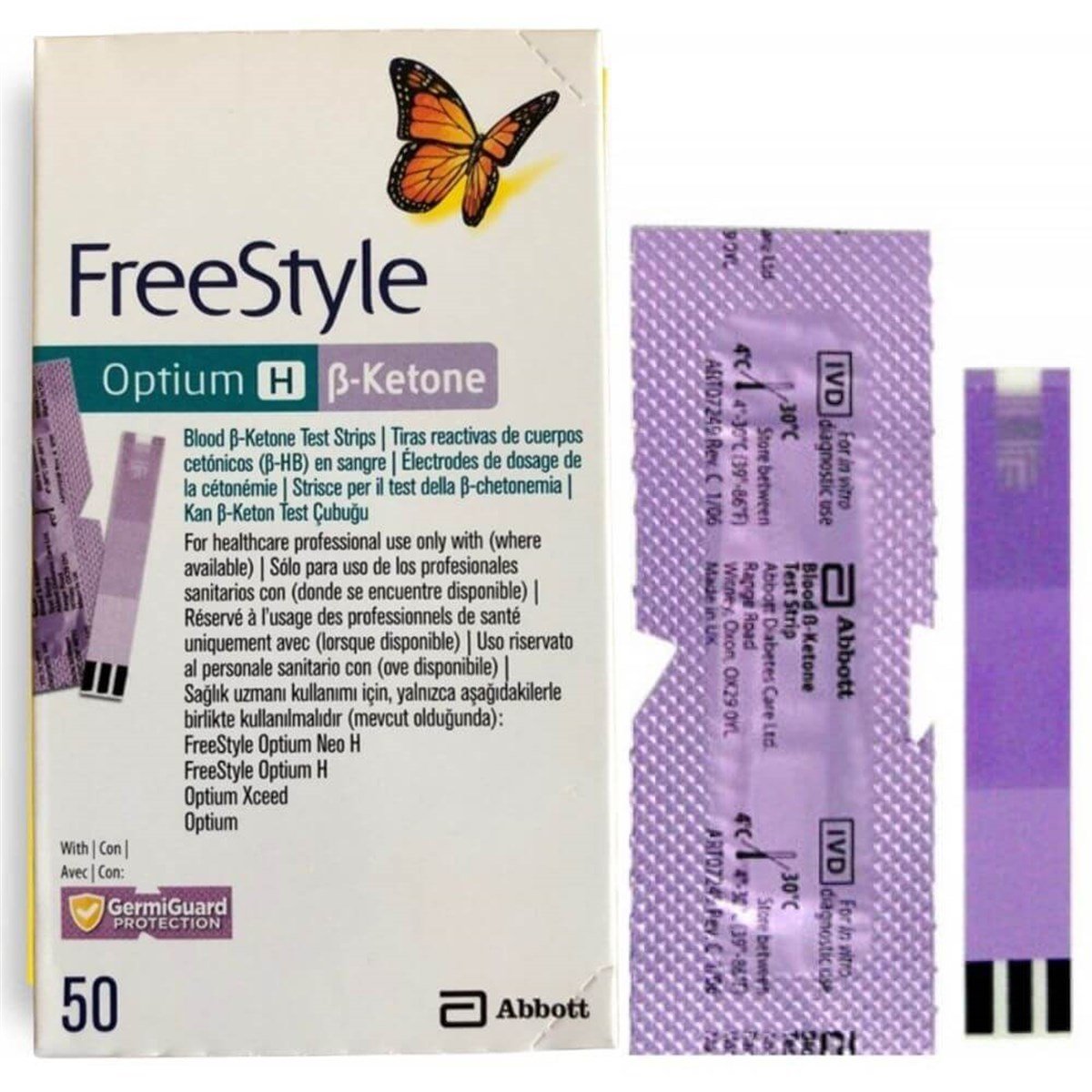 KETON KİTİ FREE STYLE TEST STRİPS OPTİUM H B KETON TEST ÇUBUĞU 50 Lİ | zoofarm.com.tr KETON KİTİ FREE STYLE TEST STRİPS OPTİUM H B KETON TEST ÇUBUĞU 50 Lİ MAJİSTRAL ÜRÜNLERABBOTT zoofarm