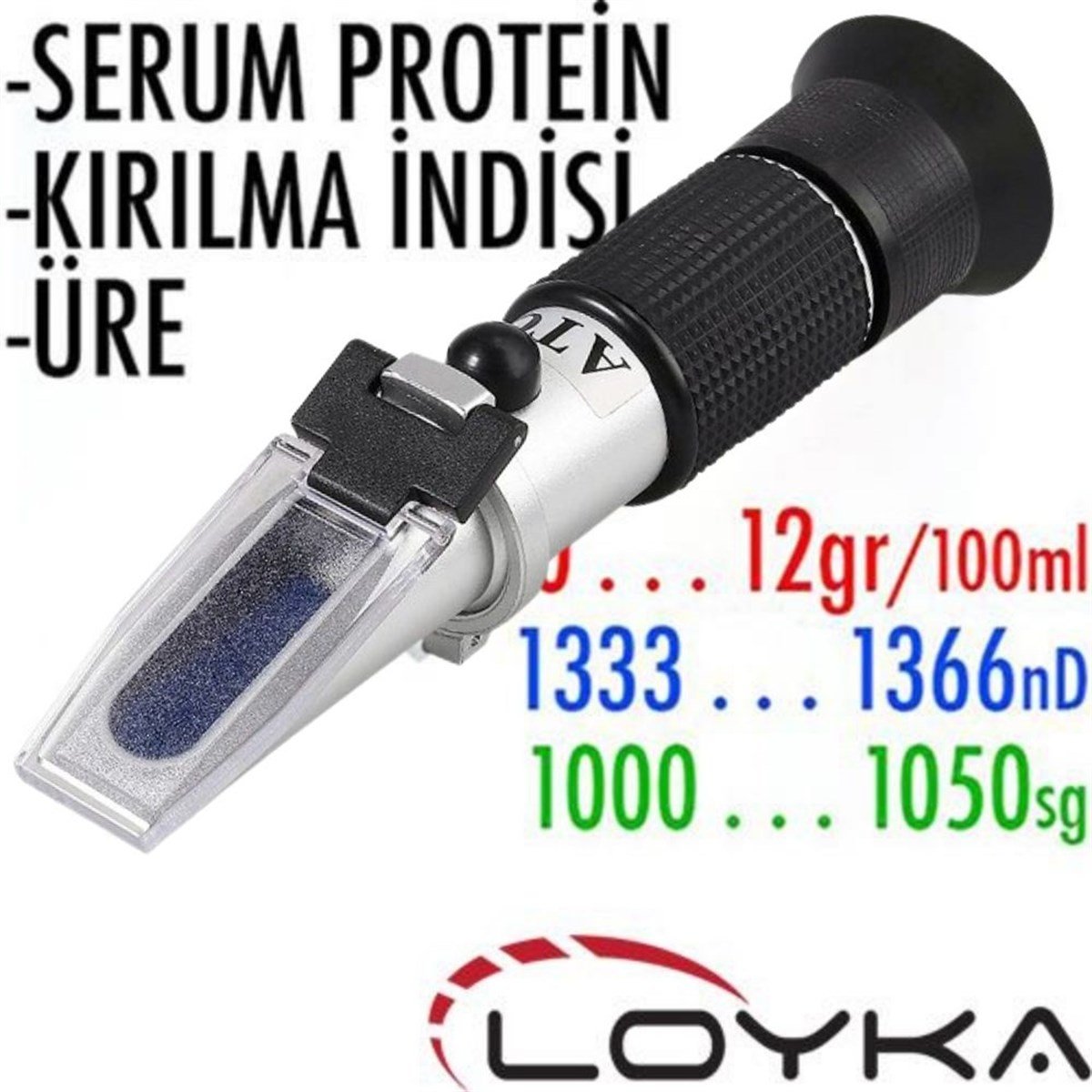 Loyka ATC Klinik Refraktometresi | zoofarm.com.trLoyka ATC Klinik Refraktometresi TÜM ÖLÇÜM CİHAZLARILOYKA zoofarm