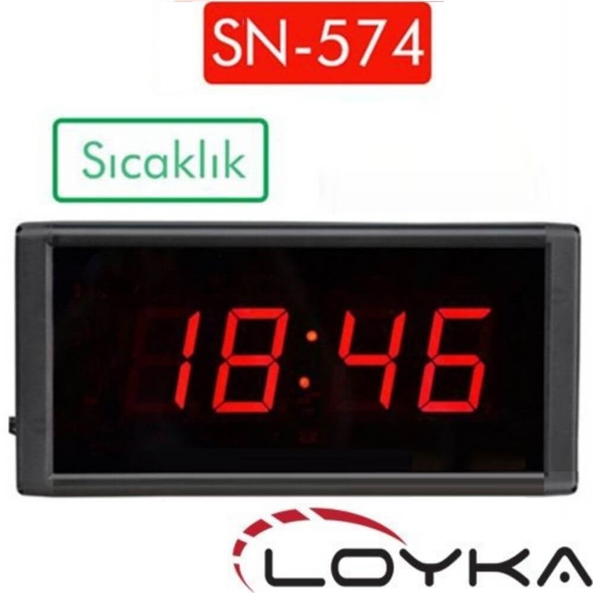 Loyka ST-574 Işıklı Termometre Saat | zoofarm.com.trLoyka ST-574 Işıklı Termometre Saat TÜM ÖLÇÜM CİHAZLARILOYKA zoofarm