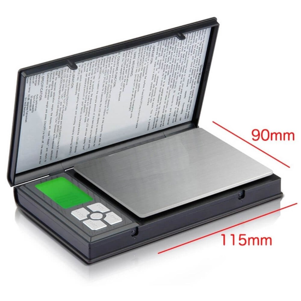 Notebook Kapaklı Cep Terazisi - Hassasiyet: 0,01 gr. Max: 500 gr. | zoofarm.com.trNotebook Kapaklı Cep Terazisi - Hassasiyet: 0,01 gr. Max: 500 gr. TÜM ÖLÇÜM CİHAZLARILOYKA zoofarm