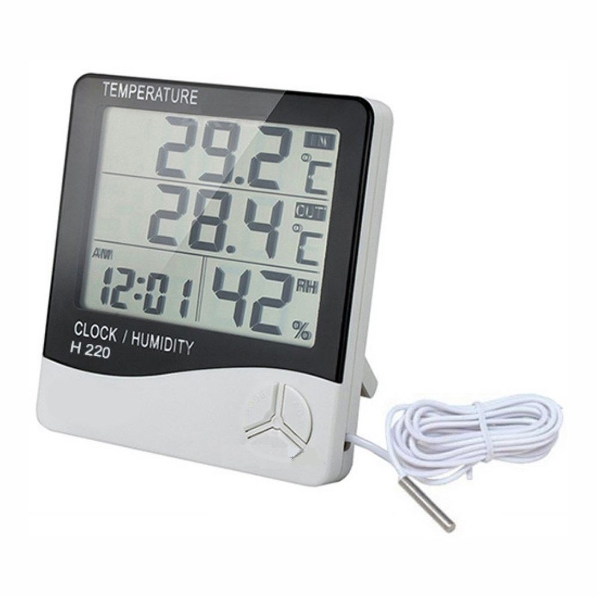 OEM H220 İç Ortam Nem ve Sıcaklık, Dış Ortam Sıcaklık Ölçer HTC-2 | zoofarm.com.trOEM H220 İç Ortam Nem ve Sıcaklık, Dış Ortam Sıcaklık Ölçer HTC-2 TÜM ÖLÇÜM CİHAZLARIOEM zoofarm