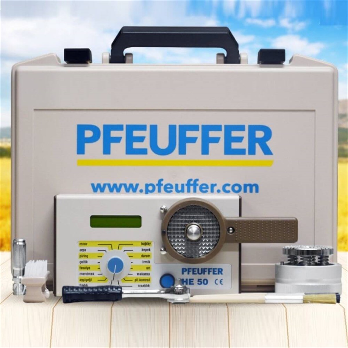 Pfeuffer HE 50-2 Bakliyat Rutubet Ölçer | zoofarm.com.trPfeuffer HE 50-2 Bakliyat Rutubet Ölçer TÜM ÖLÇÜM CİHAZLARIPFEUFFER zoofarm