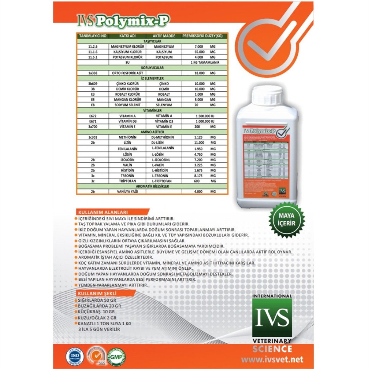 POLYMİX-911 1 LT