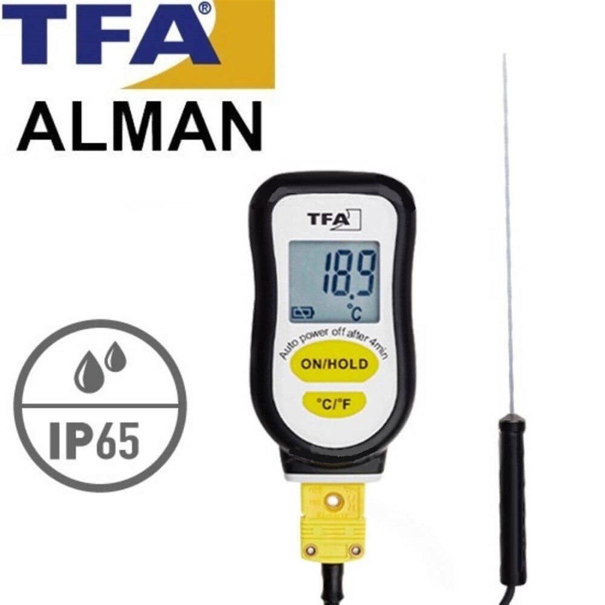 TFA 14.1552.01 K Tipi Prob Okuyucu Termometre ve Prob | zoofarm.com.trTFA 14.1552.01 K Tipi Prob Okuyucu Termometre ve Prob TÜM ÖLÇÜM CİHAZLARITFA zoofarm