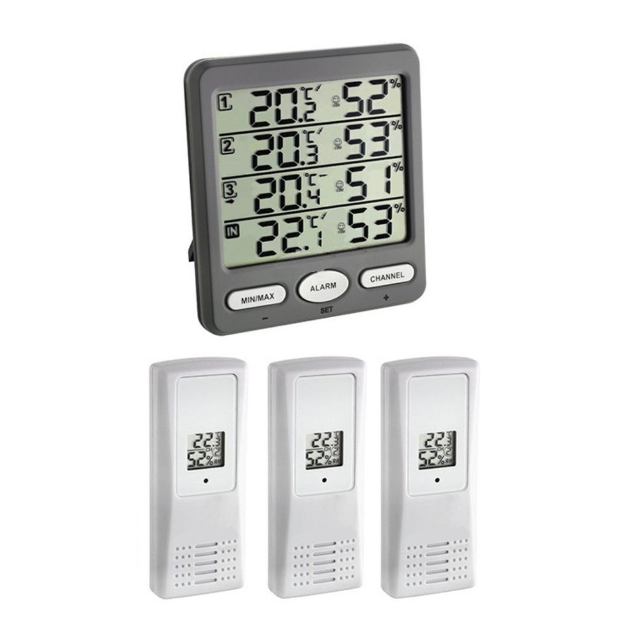 TFA 30.3054 'KLİMA-MONİTOR' Çoklu Ortam Sıcaklık ve Nem Ölçer | zoofarm.com.trTFA 30.3054 'KLİMA-MONİTOR' Çoklu Ortam Sıcaklık ve Nem Ölçer TÜM ÖLÇÜM CİHAZLARITFA zoofarm