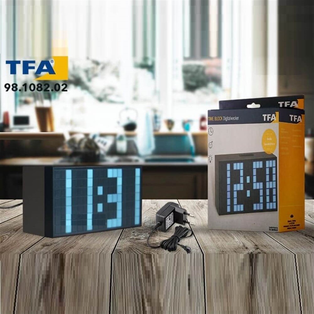 TFA 98.1082.02 ''Time Block'' Led Işıklı Çalar Saat | zoofarm.com.trTFA 98.1082.02 ''Time Block'' Led Işıklı Çalar Saat TÜM ÖLÇÜM CİHAZLARITFA zoofarm