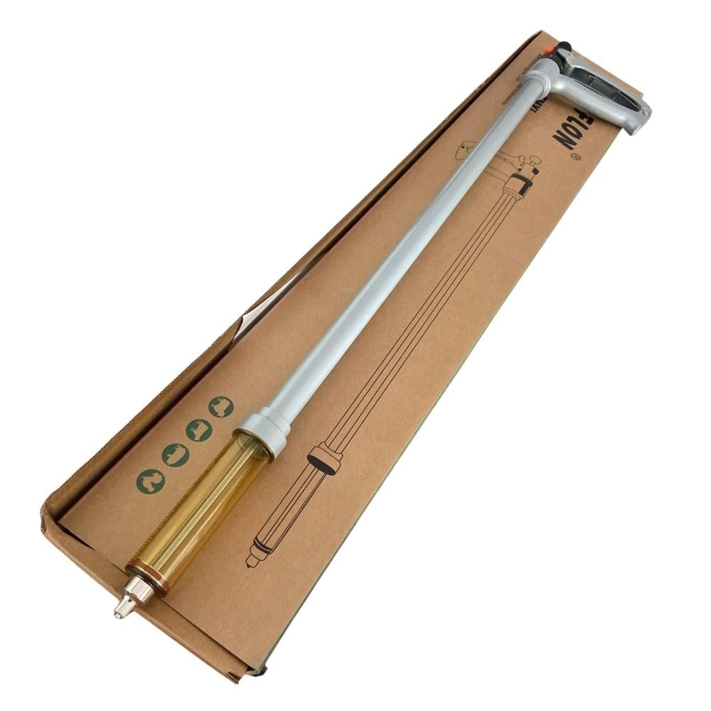 Veteriner Otomatik Aşı Enjektörü 50 cc | Doz Ayarlı Çoklu KullanımUZUN KOLLU OTOMATİK VETERİNER ENJEKSŞYON ŞIRINGASI 50 ML. (1-5 ml AYARLANABİLİR)) INJECTORSZOOFARM zoofarm