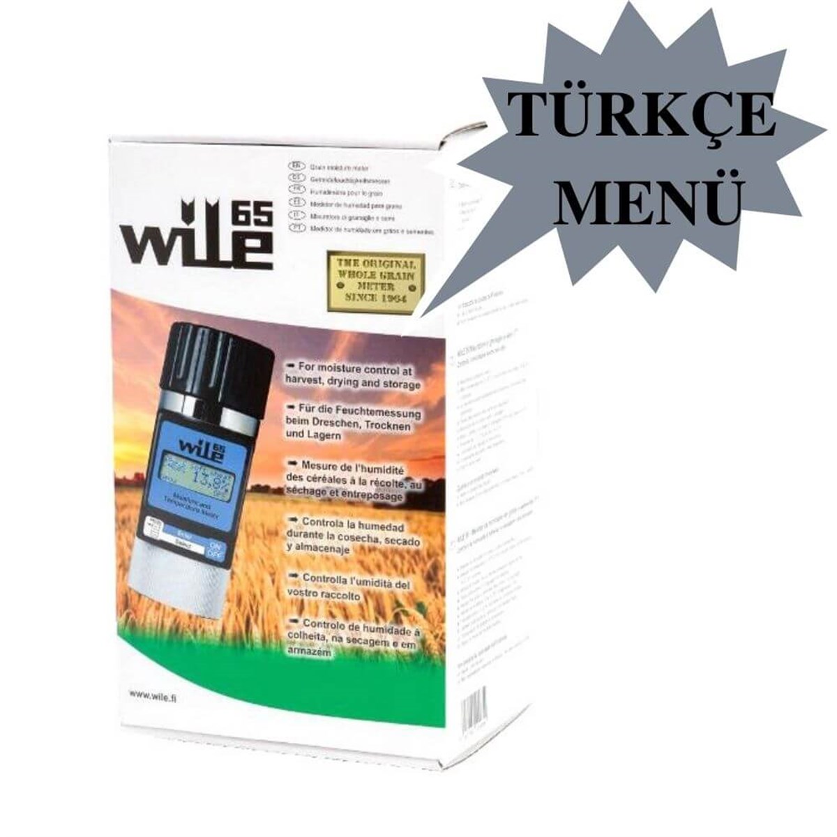 WİLE 65 TAHIL SICAKLIK VE NEM ÖLÇER | zoofarm.com.tr WİLE 65 TAHIL SICAKLIK VE NEM ÖLÇER TÜRKÇE MENÜ YEM KIRMA MAKİNASI ÖLÇÜM CİHAZLARIWİLE zoofarm