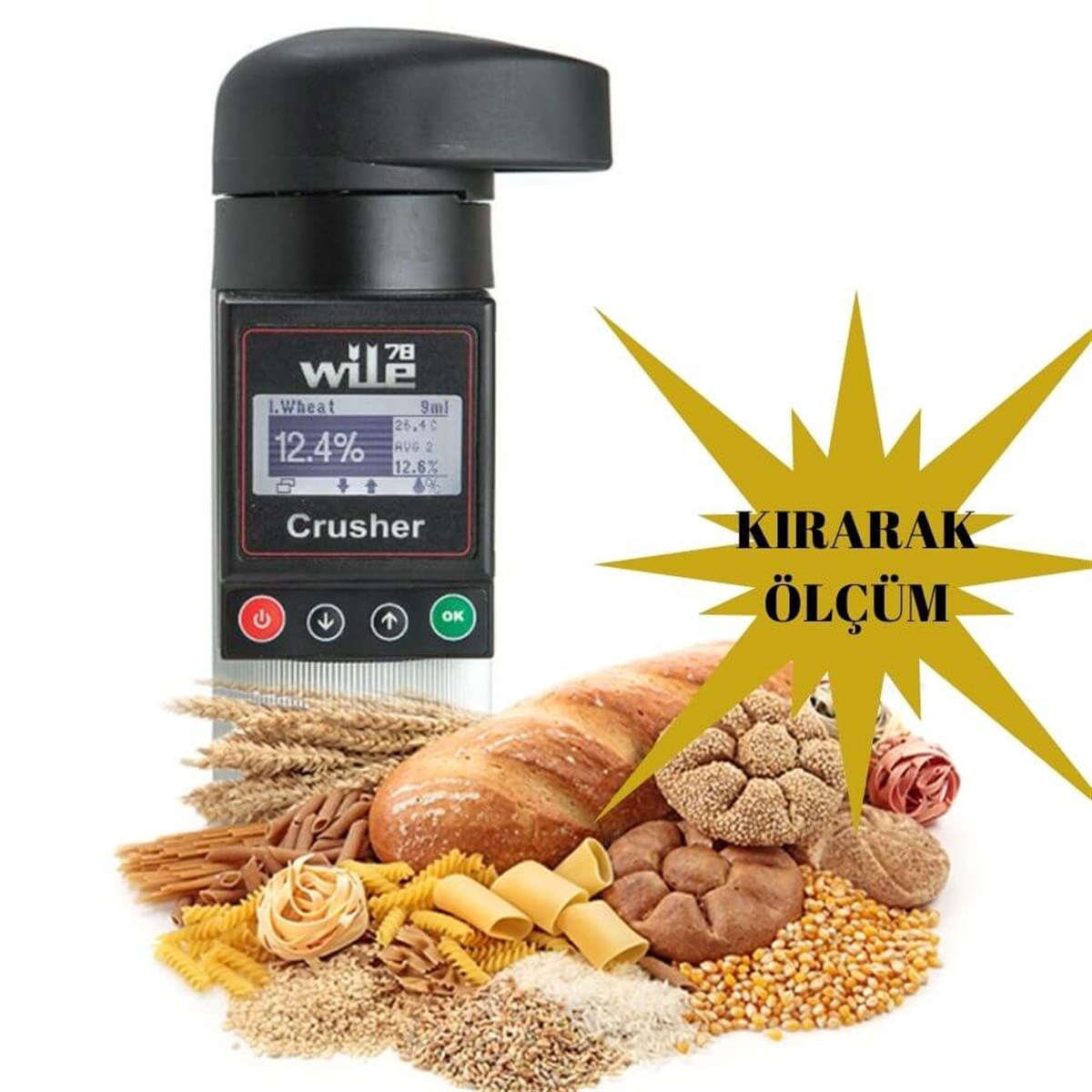 WİLE 78 TAHIL RUTUBET VE NEM ÖLÇER KIRMALI | zoofarm.com.tr WİLE 78 TAHIL SICAKLIK VE NEM ÖLÇER KIRMALI YEM KIRMA MAKİNASI ÖLÇÜM CİHAZLARIWİLE zoofarm