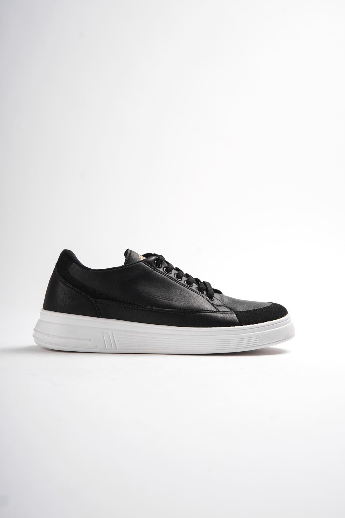 Gwen HH Code-I Beyaz Siyah Sırt Çizgi Sneaker