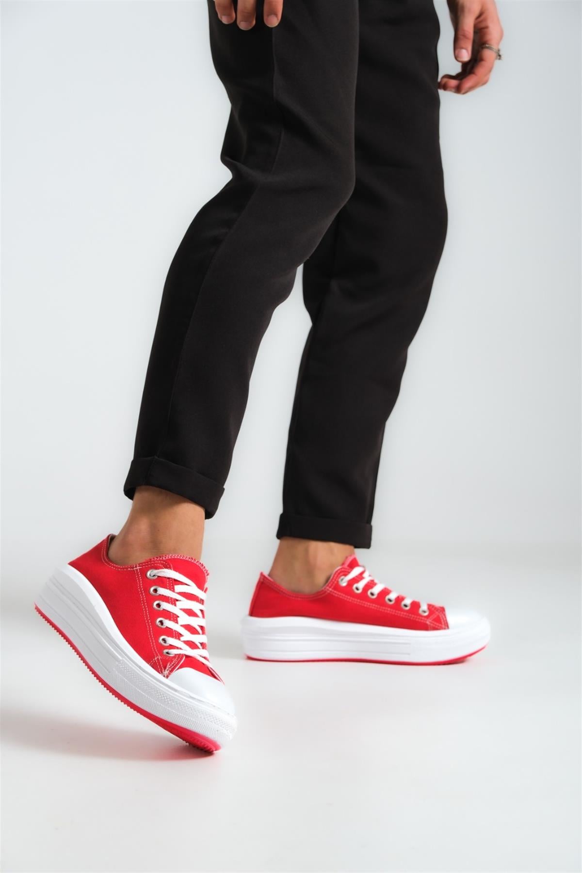 Gwen Kırmızı Erkek Sneaker