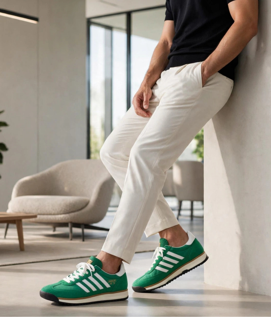 Gwenliza Jagulen Yeşil Beyaz Erkek Sneaker Sl-72