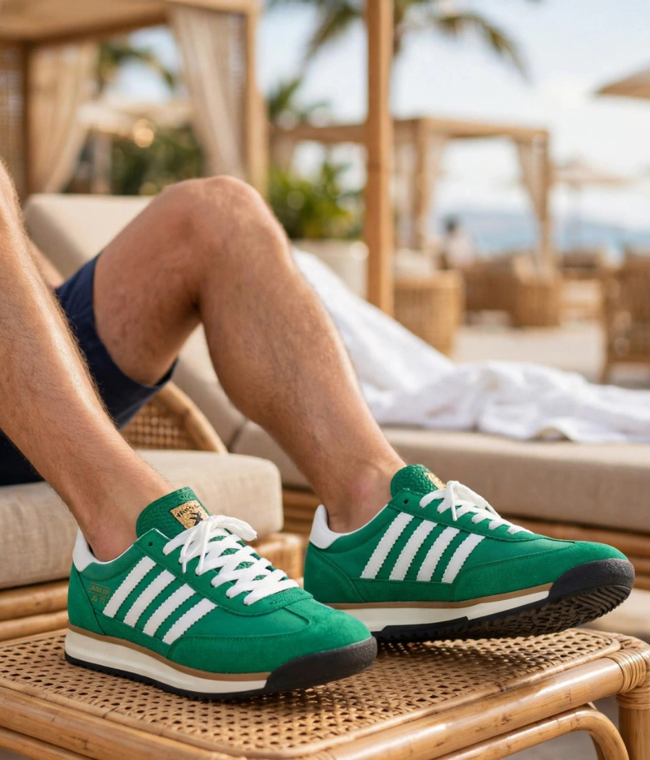 Gwenliza Jagulen Yeşil Beyaz Erkek Sneaker Sl-72