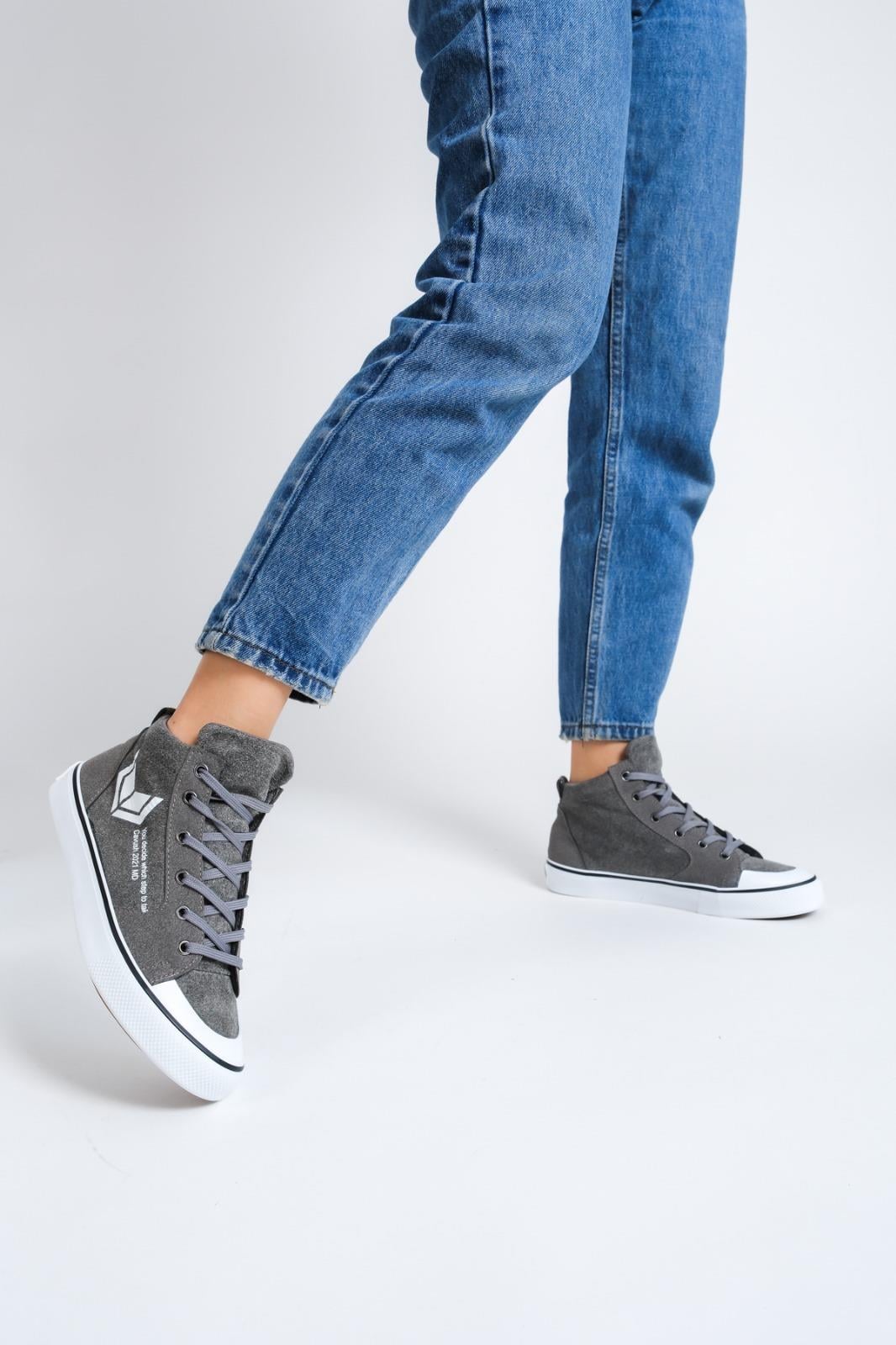 Gwenz Dragon Gri Unisex Sneaker
