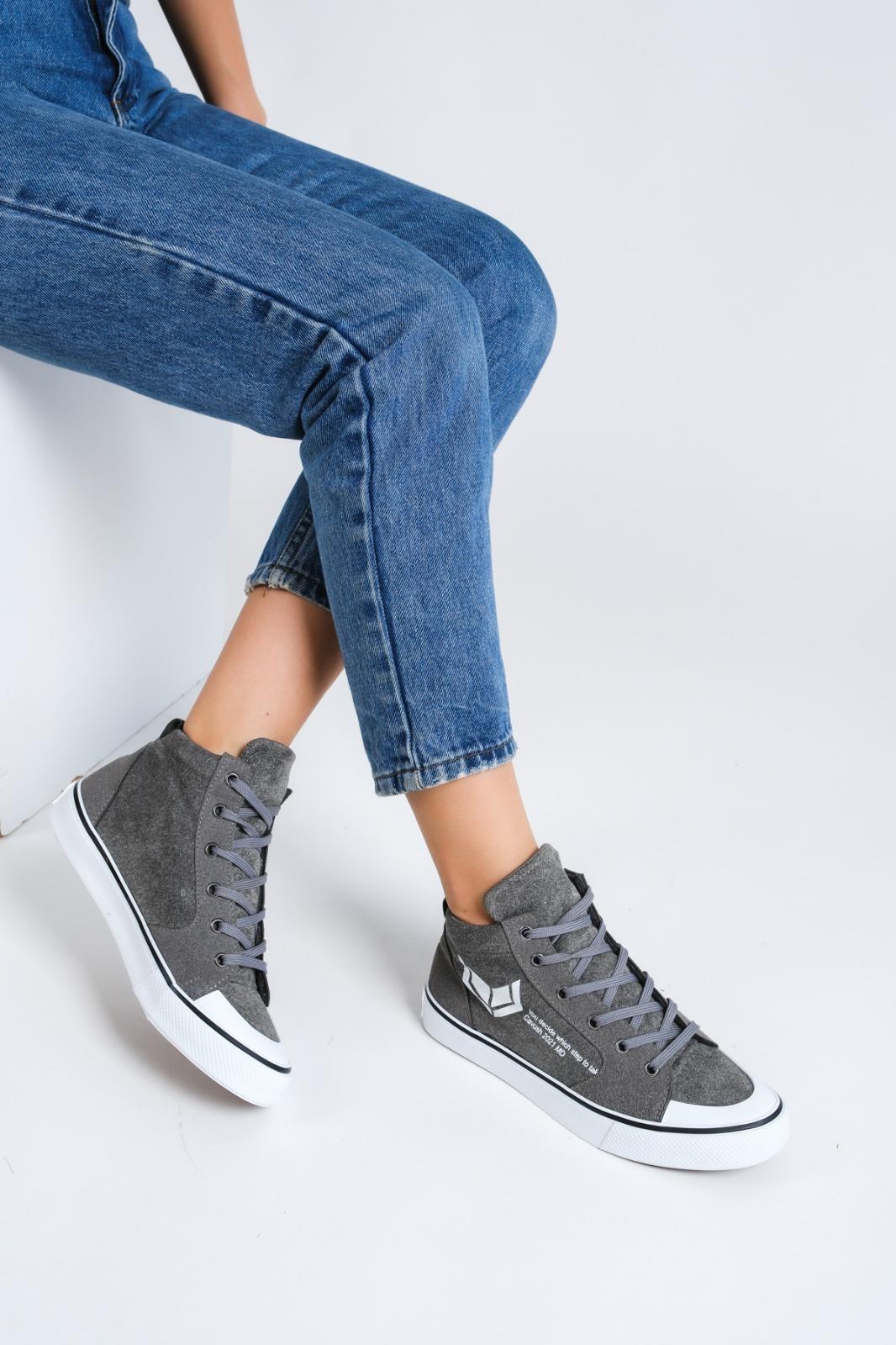 Gwenz Dragon Gri Unisex Sneaker